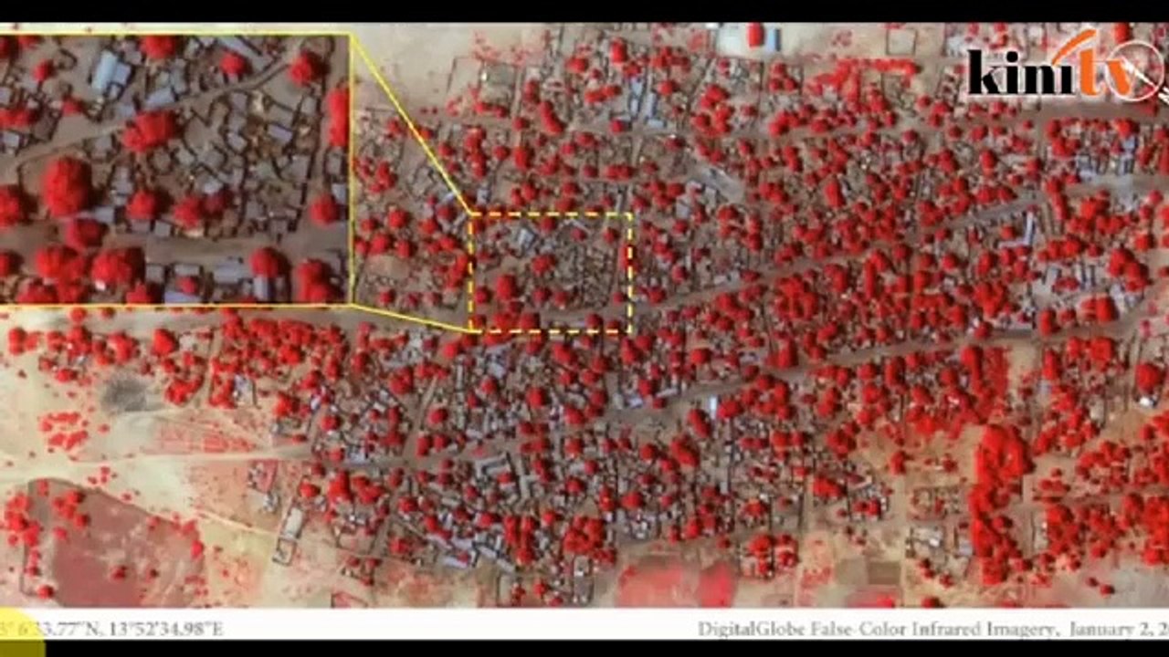 Satellite images indicate huge Boko Haram attack