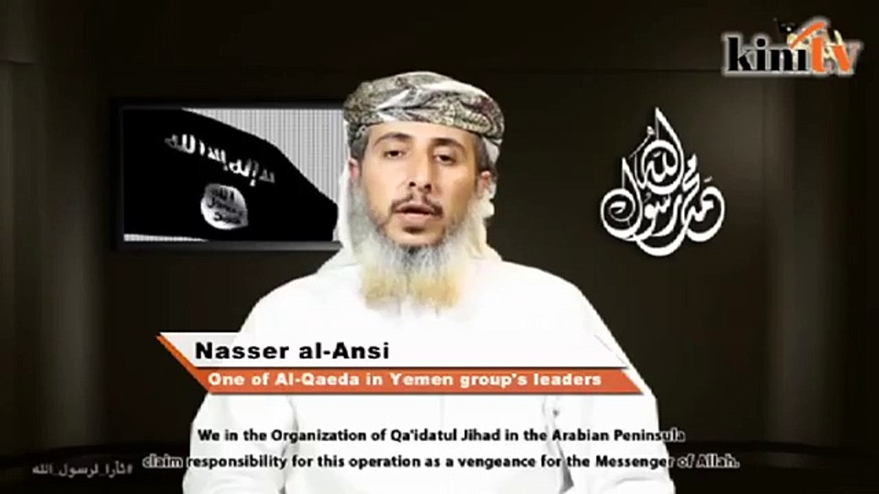 Qaeda in Yemen claims attack on France's Charlie Hebdo