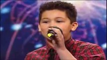 Shaheen Jafargholi singing , 12 , Britain's Got Talent 2009 Auditions