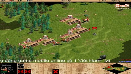 AOE Hô`ng Anh vs Xman T2 Vòng bảng giải solo Assyrian   12 1 2014