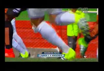 Juan Aurich goleó 5-0 a Ayacucho F.C. por el Torneo Apertura