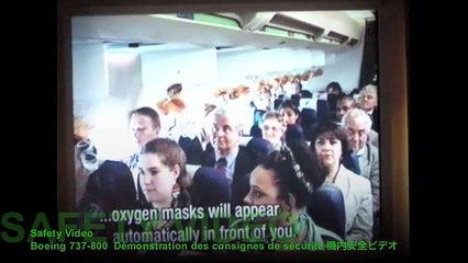 Transavia B737-800 Safety Video