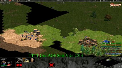 AOE GiảiSV Nhì B vs Nhất A 18 01 2014 T1