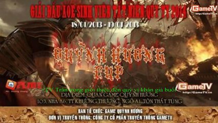 AOE GAMETV + GUNNY vs SKYREB + MEO MEO Ngày 13 1 2014 C3T4