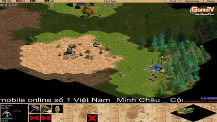 AOE Hô`ng Anh vs Sieu nhan gao T1 Vòng bảng giải solo Assyrian   12 1 2014