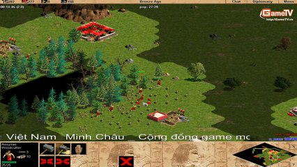 AOE Hô`ng Anh vs Xman T3 Vòng bảng giải solo Assyrian   12 1 2014