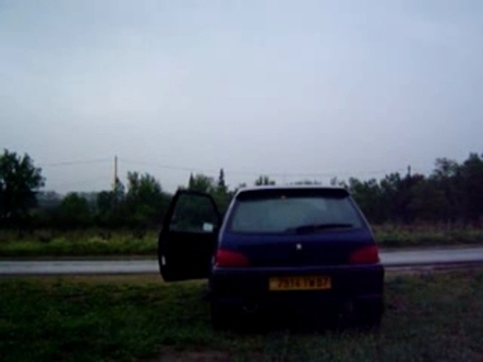Outside