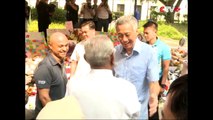 Singaporean PM Lee Hsien Loong Visits Father Lee Kuan Yew in Hospital