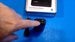 Anker Astro E1 5200mAh Ultra Compact Portable Charger Review