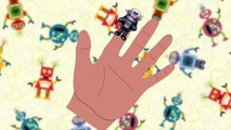 ROBOT Toys Finger Family Song [Nursery Rhyme] Toy PARODY | Finger Family Fun