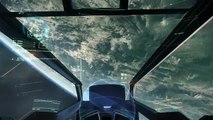 Star Citizen; Black Cutlass and Hornet, Free flight, Video Quality Experiment