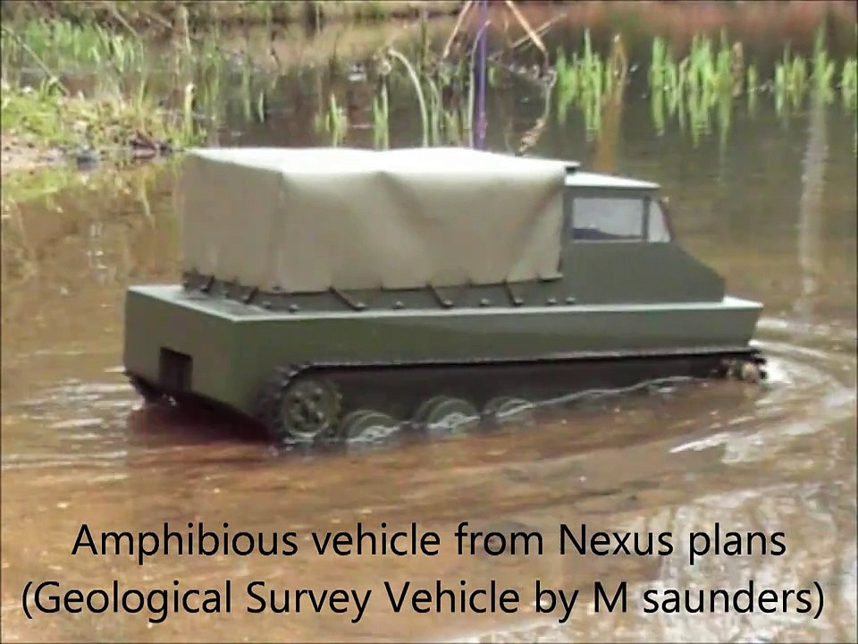 Radio controlled amphibious vehicle video Dailymotion