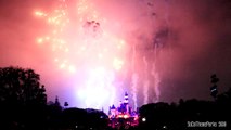 [HD] Believe in Holiday Magic Christmas Fireworks 2013 at Disneyland - Christmas Fireworks