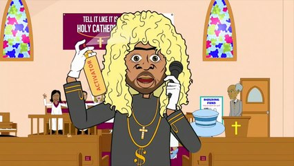 NICKI MINAJ "ANACONDA" GOSPEL CARTOON PARODY~ CAROL GLOVER