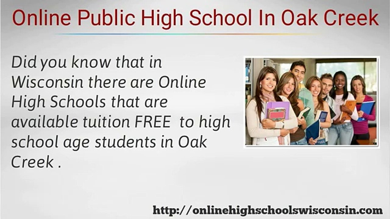 Online Public High School in Oak Creek