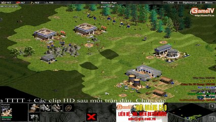 AOE GAMETV + GUNNY vs SKYREB + MEO MEO Ngày 13 1 2014 C1T3
