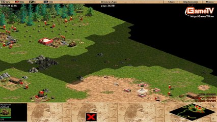 AOE Solo Assyrian G_Pep vs BiBi Ngày 6 1 2014 C1T3