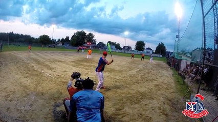 Batter Hits Home Run on Backward Swing . Surprise,