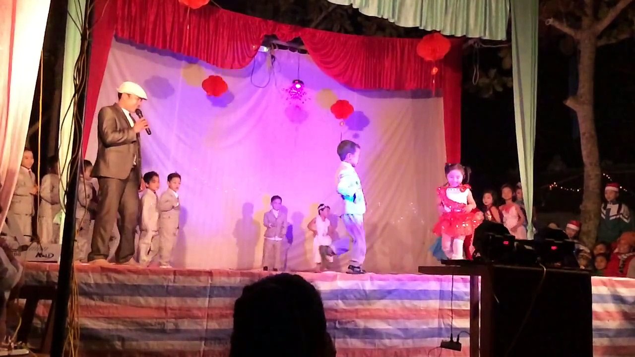 Fashion show of children
