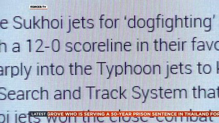 RAF Challenge Indian Air Force 'Whitewash' Claims - Forces TV