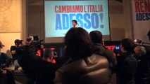 Matteo Renzi sul primo turno delle Primarie del Centrosinistra
