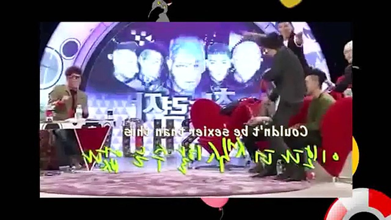 [kpop]BIGBANG Funny Dance For The Seat