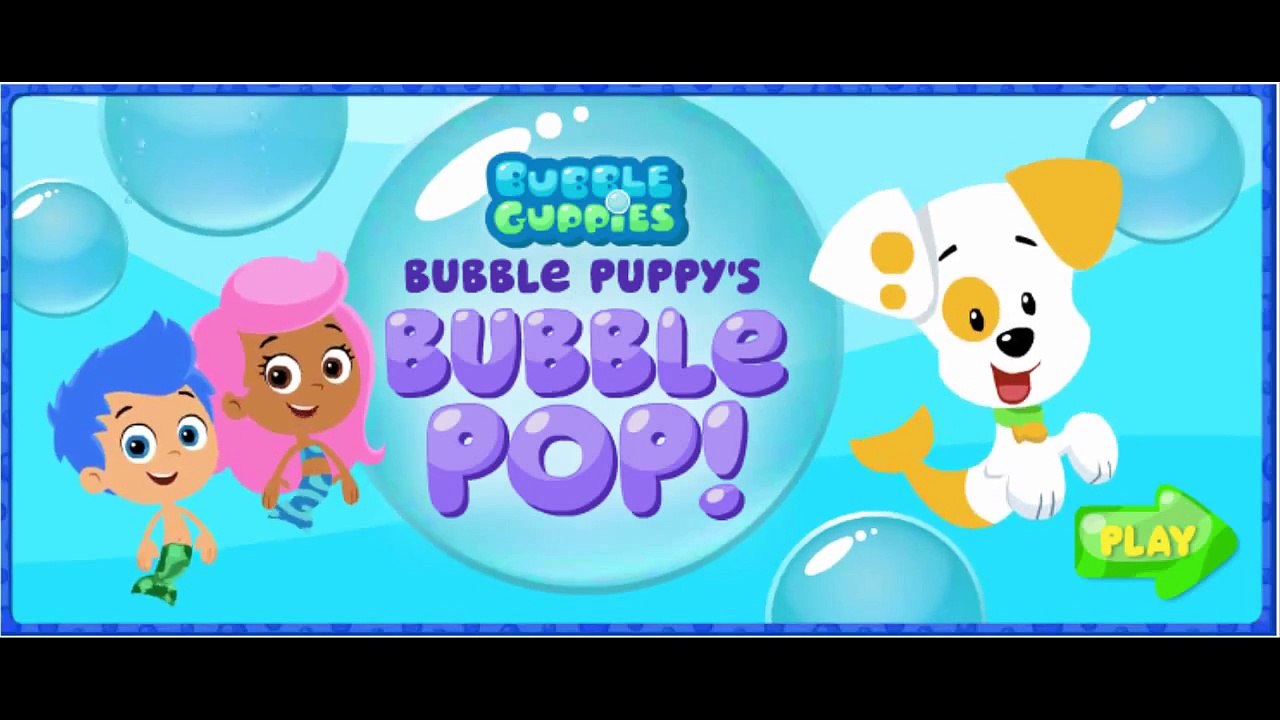 Nick jr Bubble Guppies Bubble Puppy Treat Pop Cartoon Animation Game Play Walkthrough