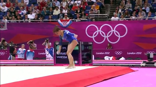 WAG Quals Italy Floor Exercise London 2012