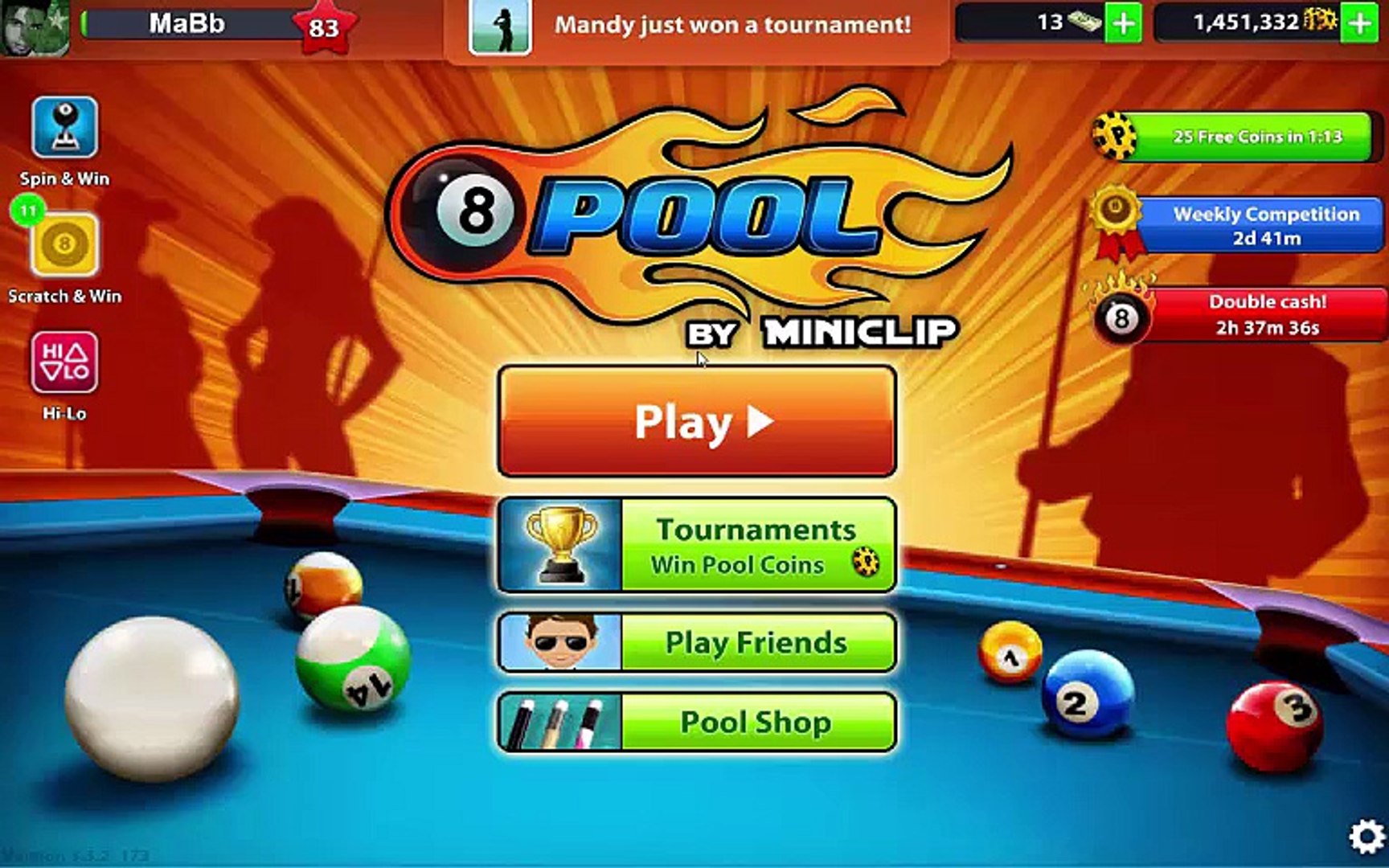 how to play and win 8 ball pool - hack 8 ball pool - 