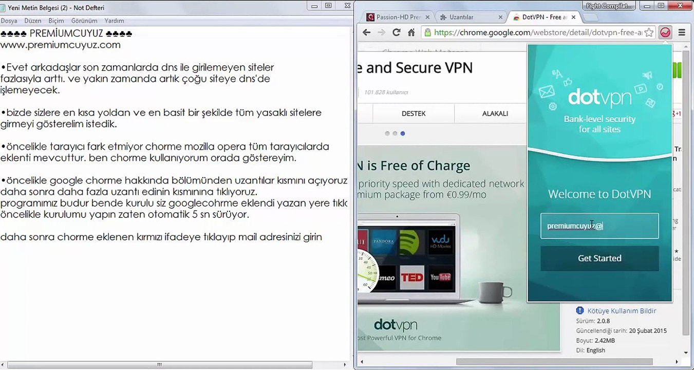 Dns İle Girilemeyen Yasaklı Sitelere Giriş - Premiumcuyuz