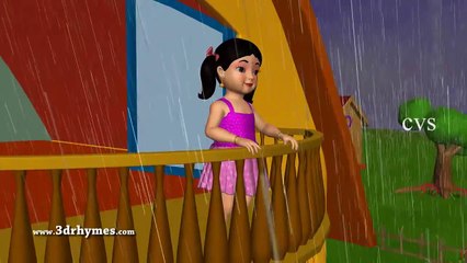 3D Animation I Hear Thunder Nursery Rhyme for Children with Lyrics
