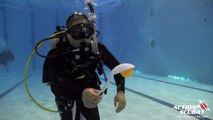 Scuba diving for kids - underwater spoon relay - Discover Scuba Diving