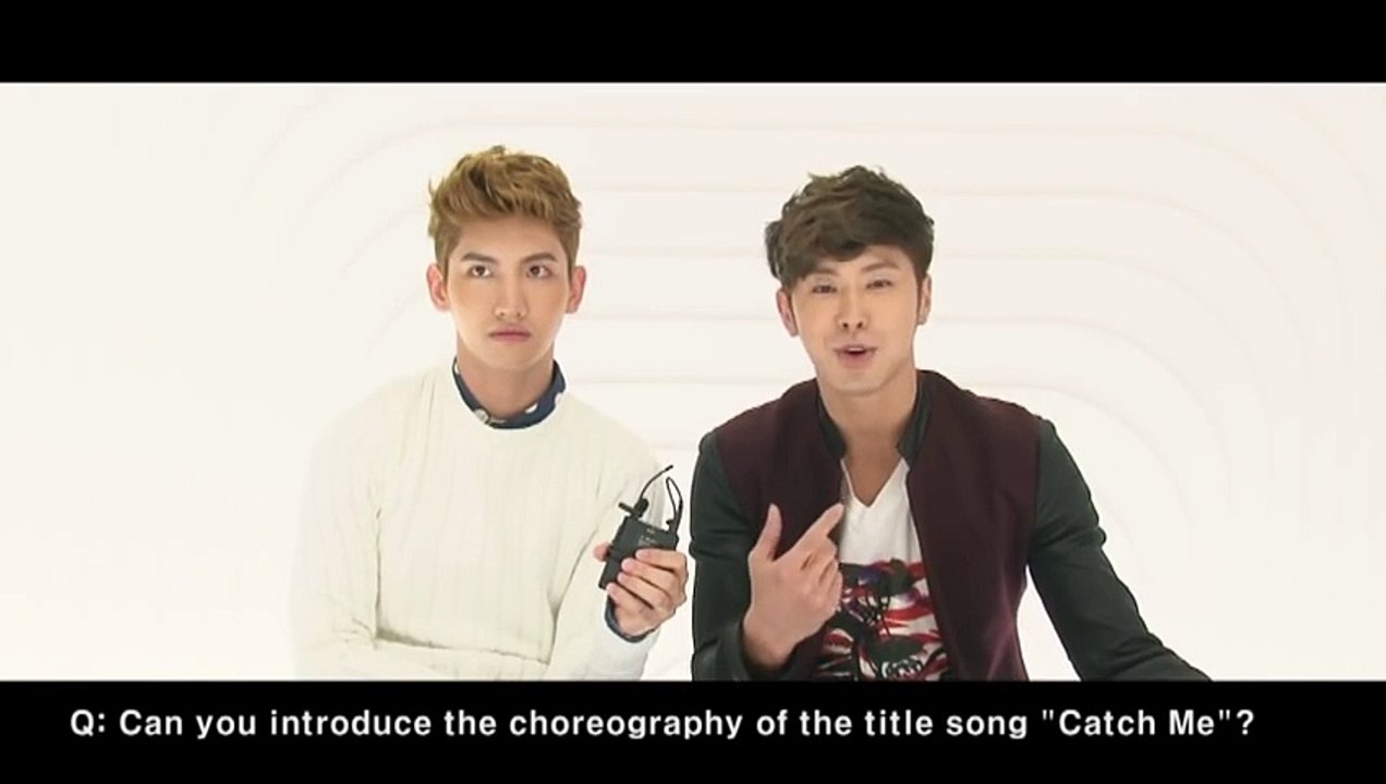 TVXQ! 동방신기_'Catch Me' Album Promotion Interview