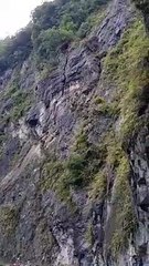 Very Dangerous Landsliding Road