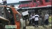 Choque de trenes en Puerto Interior Silao Guanajuato