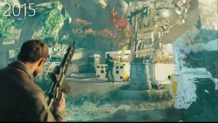 Quantum Break Graphics Evolution 2013 - 2015