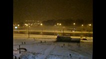 الثلوج في روسيا البيضاء - مينسك - مارس 2010