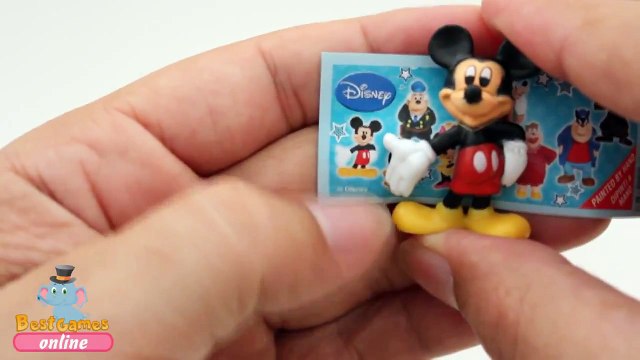 Kinder Surprise Eggs Scooby Doo Mickey Mouse Minnie Mouse Disney Toys Unboxing Egg