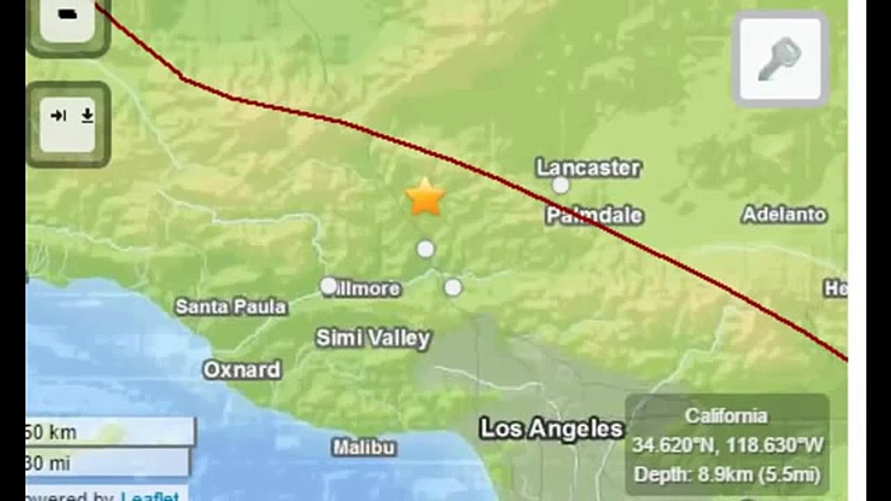 Idaho 4 9 Earthquake Causes Rock Slides, 4 3 Quake Strikes Near Los Angeles