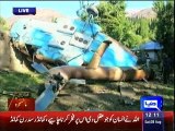 Dunya news: Funeral prayers of Mansehra helicopter crash victims offered