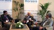 DK Jain, Luxor Group; Gunjan Sinha, MetricStream, Horasis Global India Business Meeting 2012