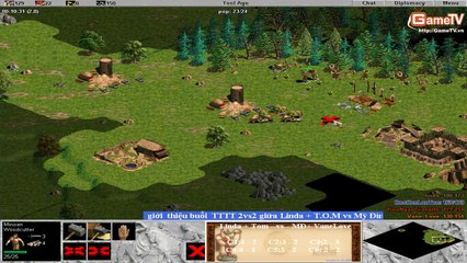 AOE Linda + T O M vs Mỹ Đình + VaneLove 23 12 2013 C6T5