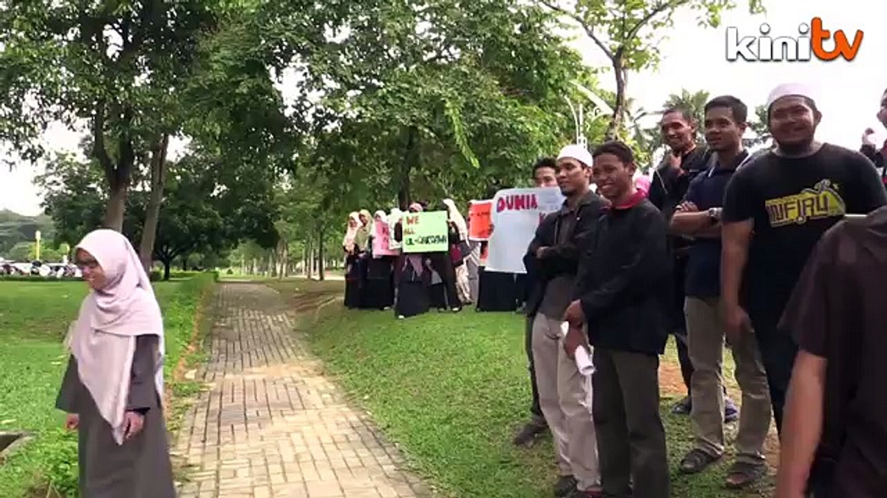 Students unite in solidarity with Qaradawi