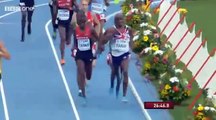 Mo Farah Wins Men 10,000m at 2013 IAAF Moscow World Champion