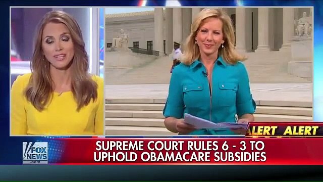 Shannon Bream reports on the Supreme Court Ruling on Obamacare Federal Subsides