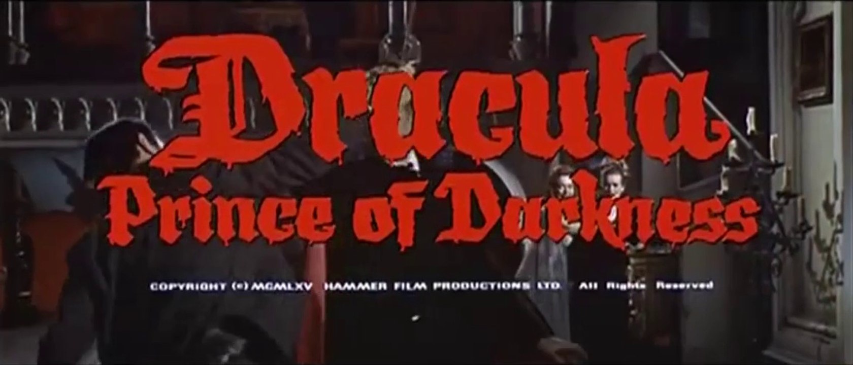 DRACULA PRINCE DES TÉNÈBRES (1966) Bande Annonce Sous-titrée Français (en option)
