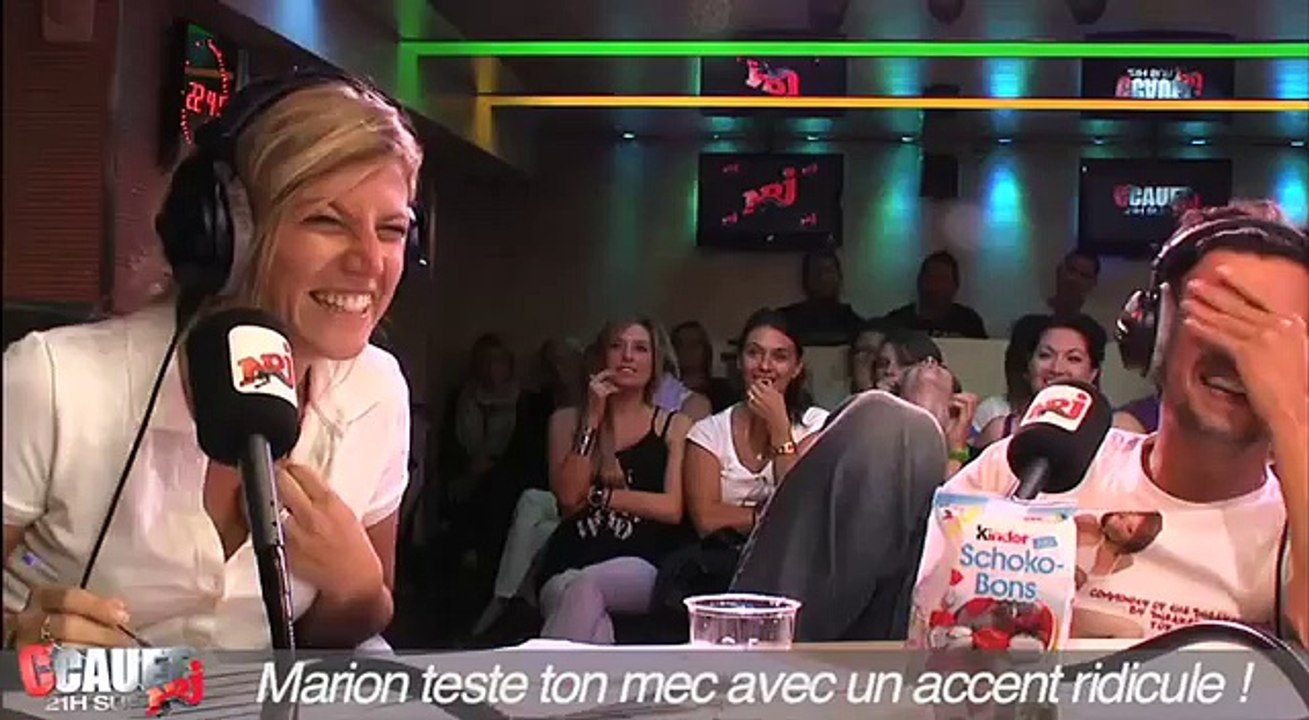 Marion teste ton mec avec un accent ridicule ! - C'Cauet sur NRJ