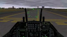Falcon 4.0 Allied Force - Landing procedures