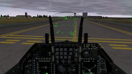 Falcon 4.0 Allied Force - Landing procedures