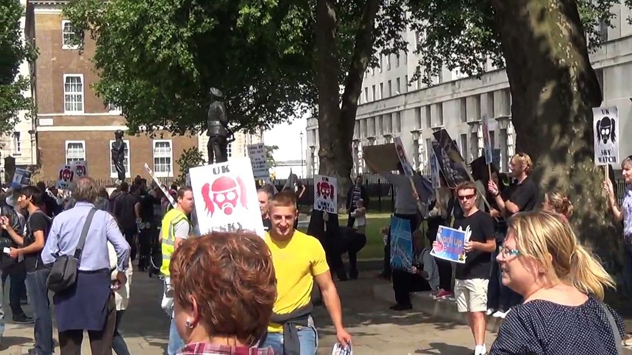 London Geo-engineering Protest